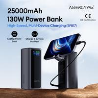 Gambar [ 130W ] Airbot SPB17 | 25000mAh Power Bank Single Output Fast Charging High Speed Laptop CCC Certified Inbuild Cable dari Airbot Indonesia Kota Administrasi Jakarta Utara 3 Tokopedia