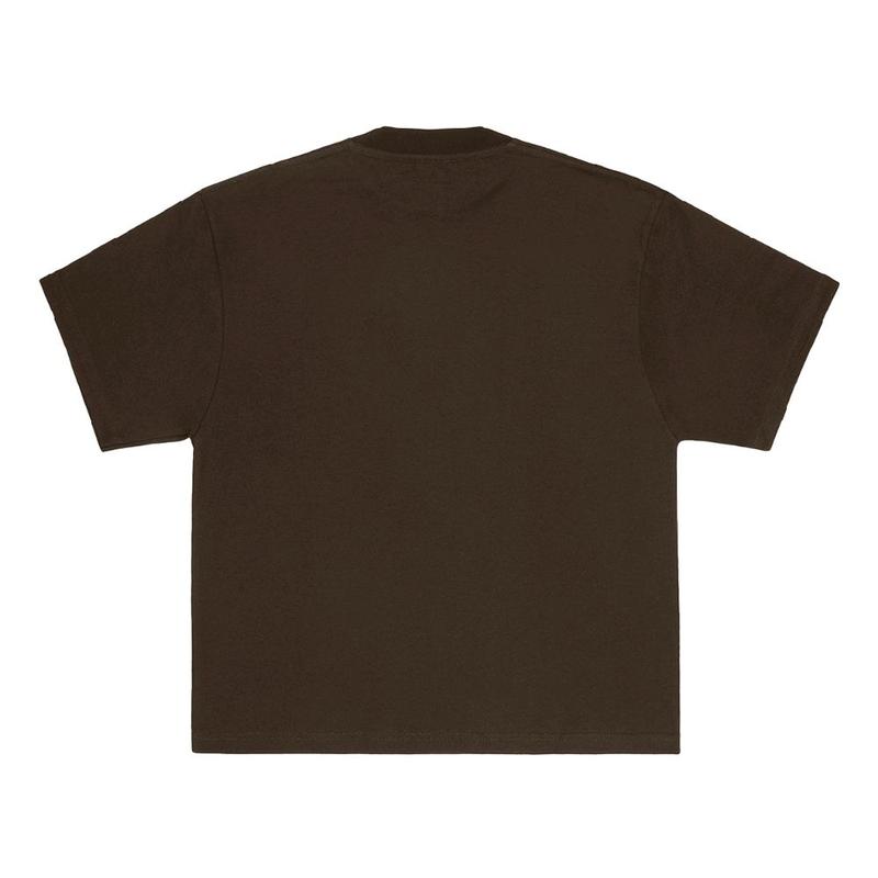 T-Shirt Boxy Pearce - Anciexty Coklat 24 Baju kaos Pria Wanita Nyaman Lembut Santai Atasan Distro Dewasa Oblong 1