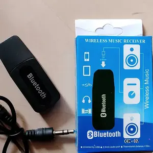 Bluetooth Receiver Ck02 Jack Audio 3,5mm Car Mobil bluetooth usb