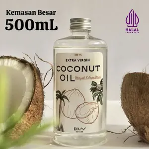 Extra Virgin Coconut Oil 500ml - VCO / Minyak Kelapa Murni by DIVV Nature