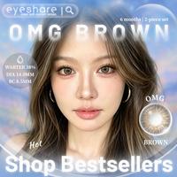 Gambar 【COD】Eyeshare OMG Lensa Kontak Alami Berwarna Abu-abu Bertahan Selama Satu tahun 14mm Softlens - GRAY, -0(No minus) dari Eyeshare contactlens Kab. Tangerang 4 Tokopedia