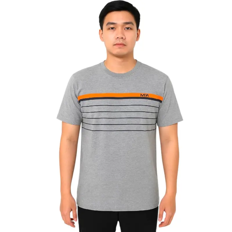 MBA MY BLANK APPAREL Kaos Distro Salur Pria Original 100% Cotton 24s Adem & Nyaman Unisex Warna Keren Kekinian Casual Combed Motif Simple Garis Polo Kain Katun 5