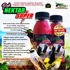 PINK NEKTAR SUPER 150ML BMW NEKTAR DOSIS TINGGI PENGGACOR BURUNG SOGON KONIN PLECI HARIAN DAN LOMBA