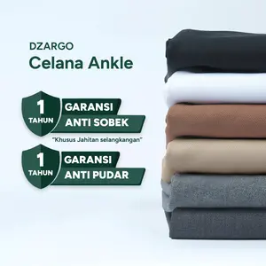 DZARGO - Celana Ankle Pants Pria (formal, bahan, kantor, kain, kerja) panjang slimfit - Semi Wool [GARANSI 1 TAHUN]