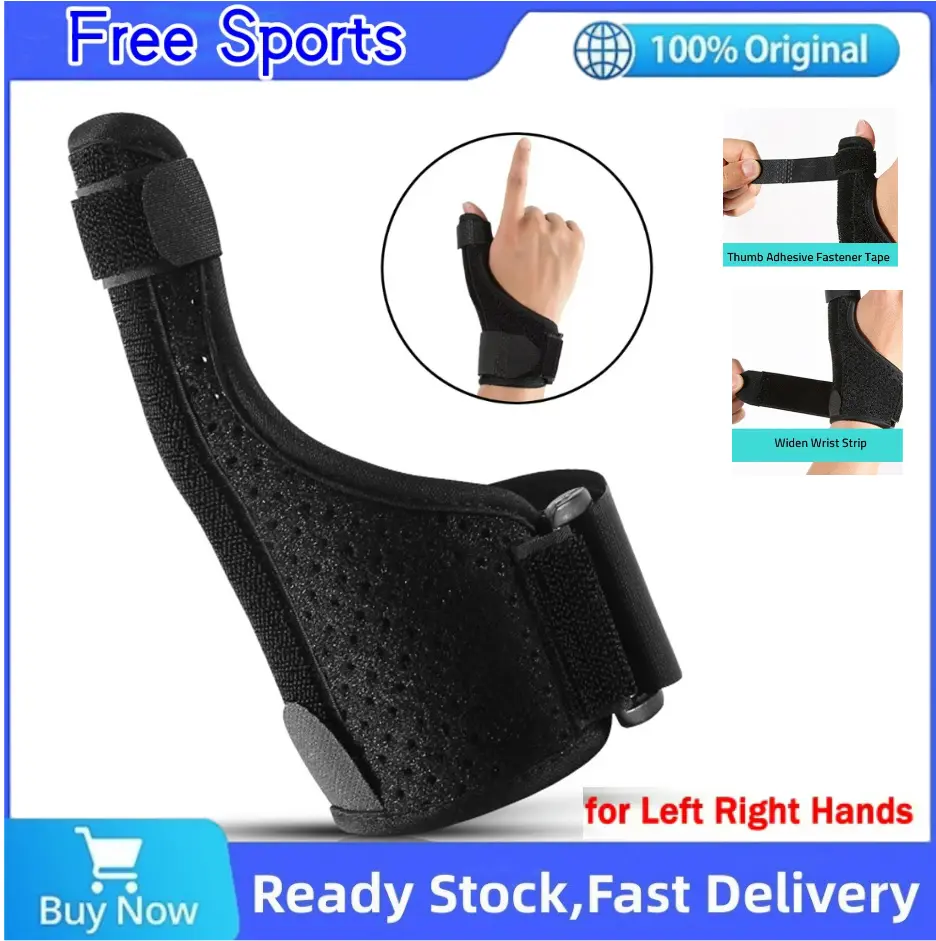 1pc Removable Wristband Aluminum Bar Support Wrist Brace Arthritis Sprain Carpal Tunnel Splint Wrap Protector for Left Right Hand
