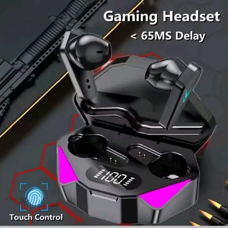 X15 TWS Wireless Bluetooth Headset Waterproof Noise Cancelling LED Earbuds with Mic Headphone 7