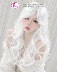 Gambar RC70 White putih | Wig long curly wavy / panjang keriting / cosplay - Julia dari Ryuuta Wig Mall Kota Administrasi Jakarta Utara 1 Tokopedia