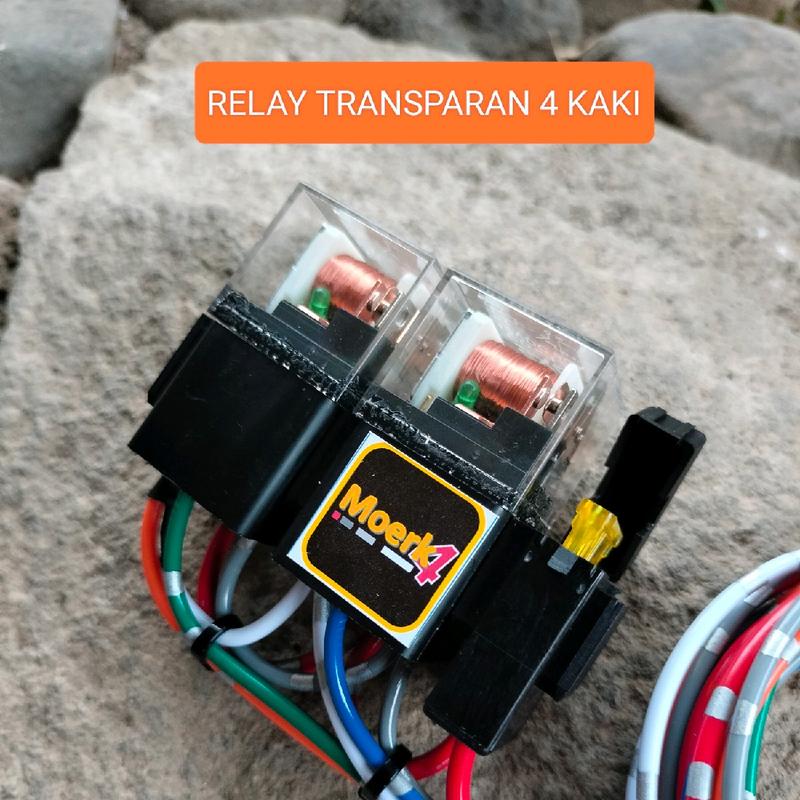 RELAYSET 2 MODE + RELAY. untuk lampu jauh dan dekat atau putih dan kuning seperti D2 Laser 2