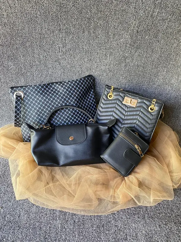 [100rb dapat 4] - Beli Lokal Tas Selempang Wanita - BUNDLING 100 ribuan isi 4 pcs 2