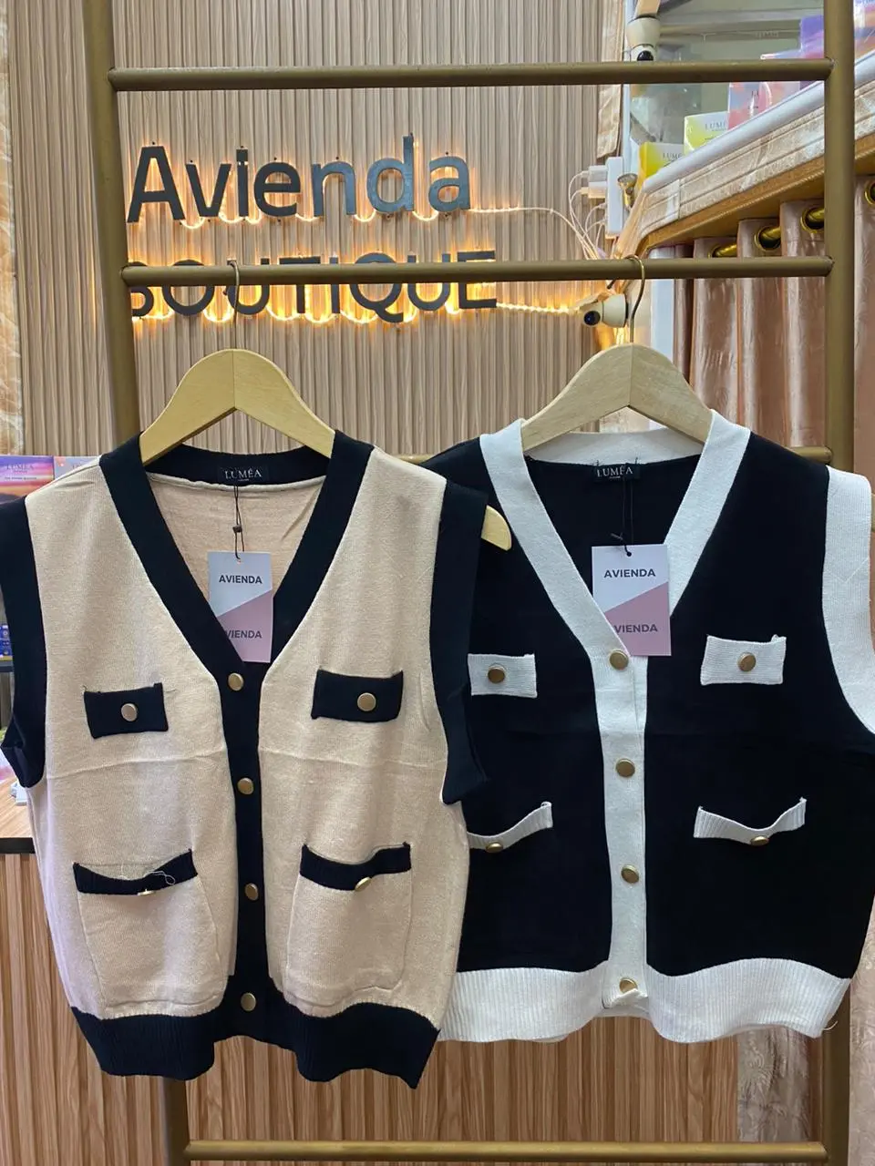Lumea Fashion Vest Rib Saku