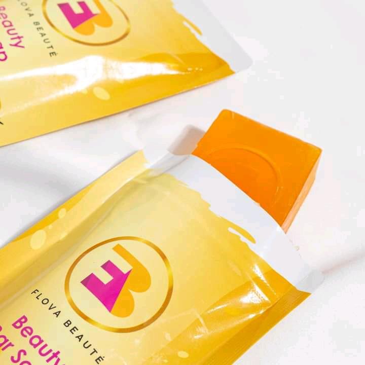 sabun flova beaute Mencerahkan Facial Perawatan Berjerawat Kusam Kering Wajah Muka 2