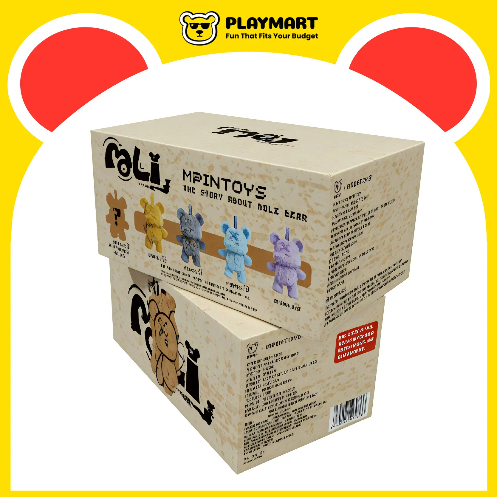 hirono bear plush unboxing - TikTok Shop Malaysia