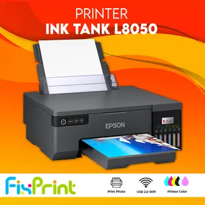 Printer Epson L8050 L 8050 Photo ID Card Print - Pengganti L805 / Epson EcoTank L4260 A4 Wi-Fi Duplex All-in-One Ink Tank Wireless New With Original Ink