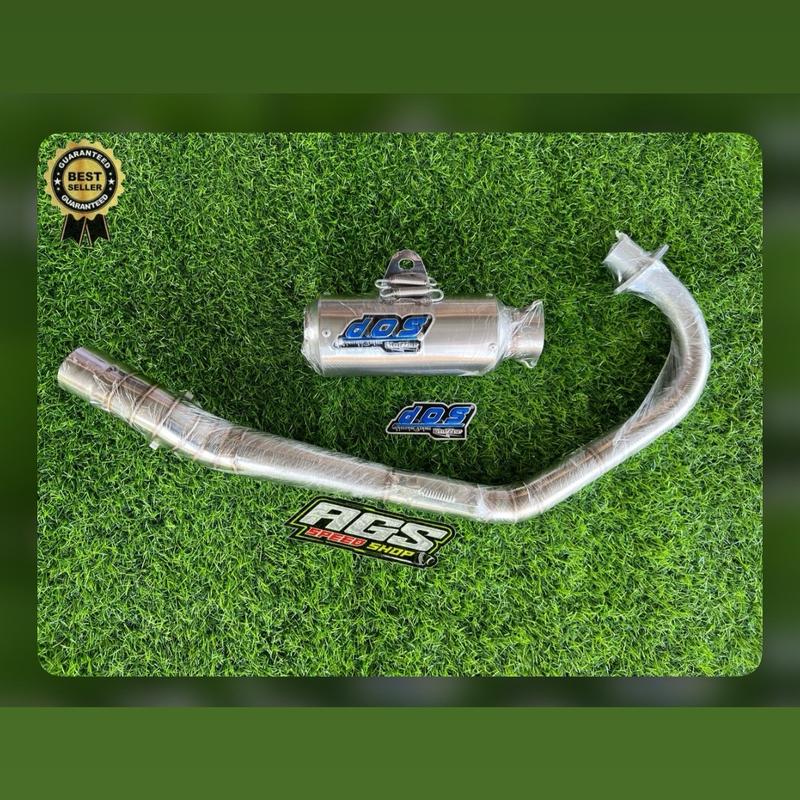 Knalpot D.O.S • SATRIA FU//MXKING//JUPMX//SONIC//CBR150//MP//TIGER//VIXION Inlet 50 Out 60 Motorcycle Kendaraan Mesin 0