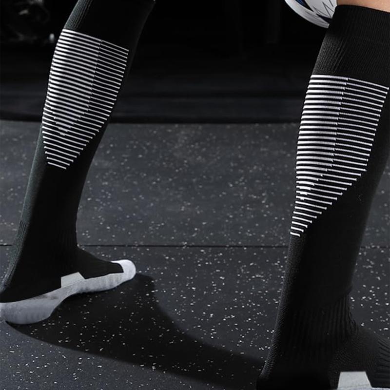 Product Introduction of Non-slip Sports socks Knee-high Soccer Socks Long Stocking Breathable Stripe Jogging Cycling Socks Sports socks 21