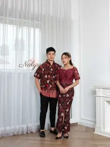 SAFFIYA-Maleeka Batik | Kemeja Dress & Kebaya Batik Modern (DIJUAL PISAH) – Kondangan, Pesta, Gereja, Natal Couple