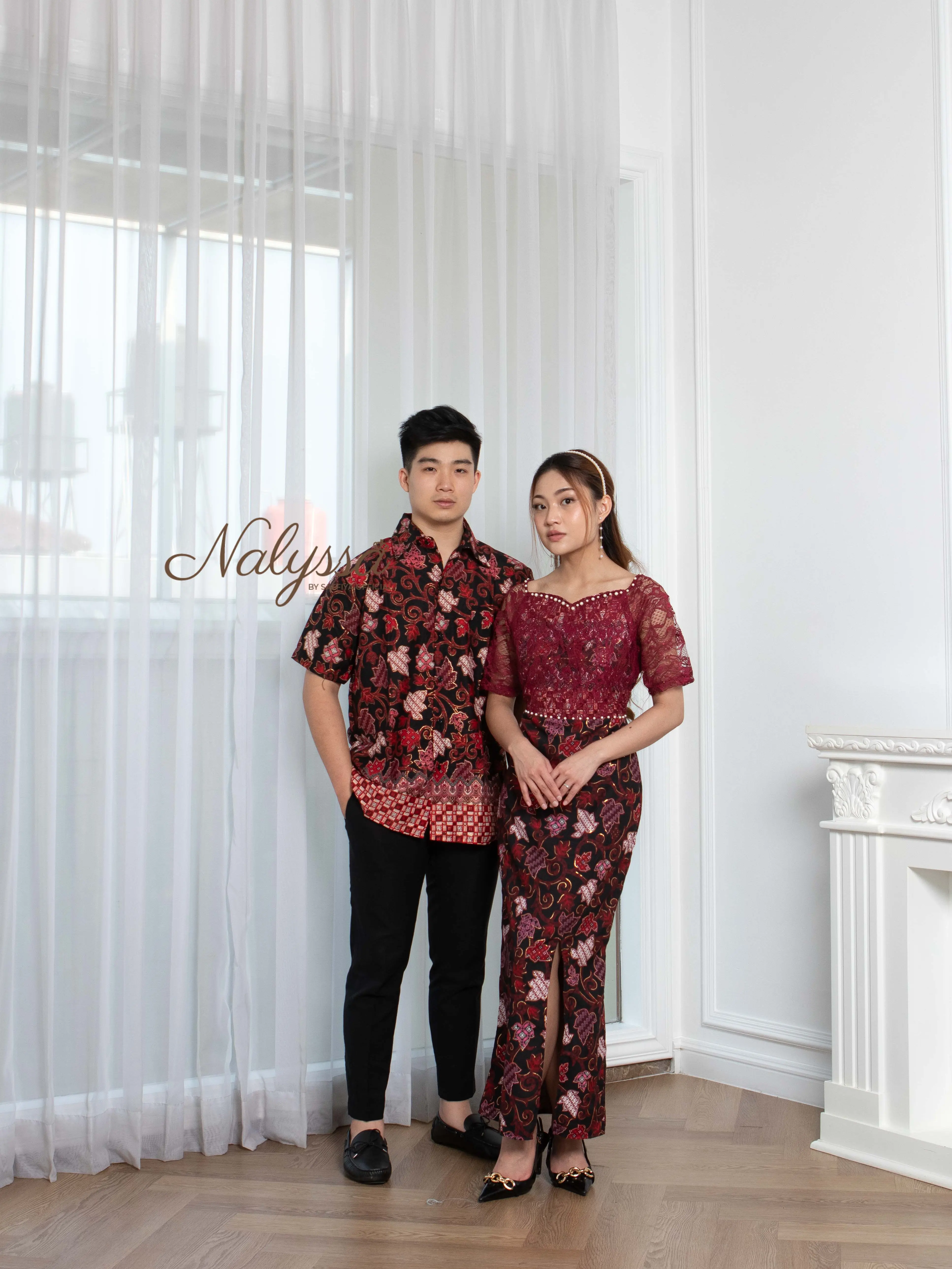 SAFFIYA - Maleeka Batik Dress / DRESS PESTA / GAUN PESTA / DRESS WISUDA / DRESS WANITA