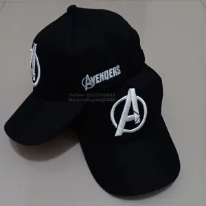 Topi anak avengers motif bordir A karakter action comic