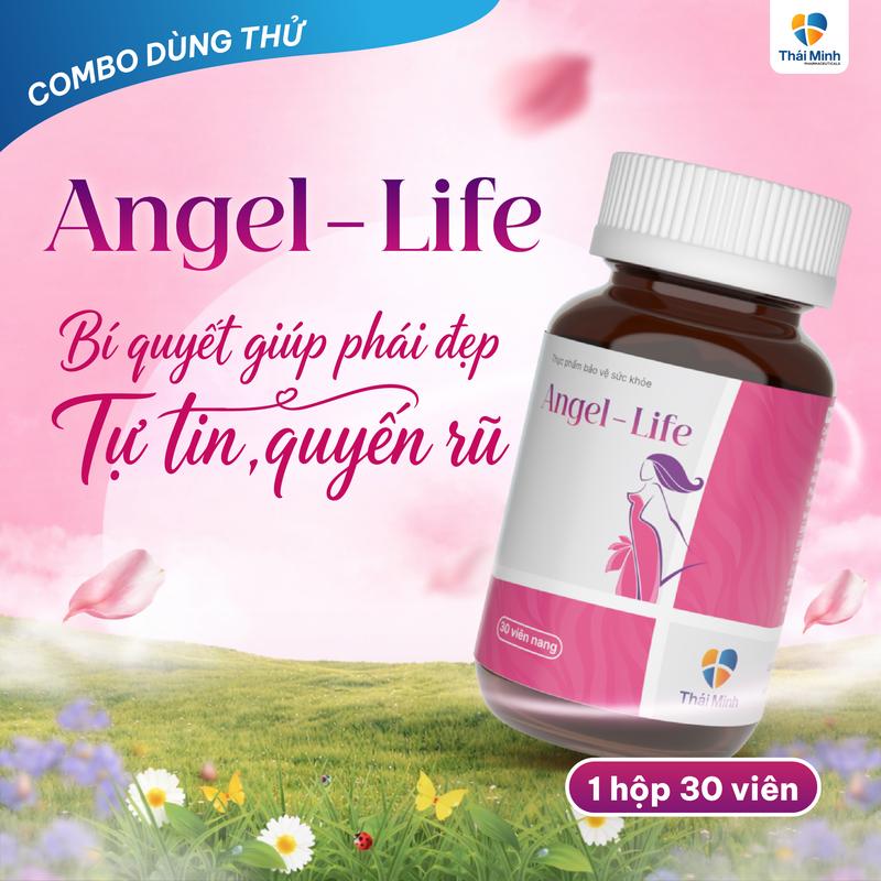 Viên uống Angel Life Thái Minh - Hỗ trợ giúp phái đẹp tự tin, quyến rũ - Hộp 30 viên