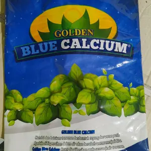 Golden Blue Calcium Kemasan 1kg Efektif Menyegah Rontok Nutrisi Dan Calcium Tanaman Berbentuk Tepung Benawo Putih