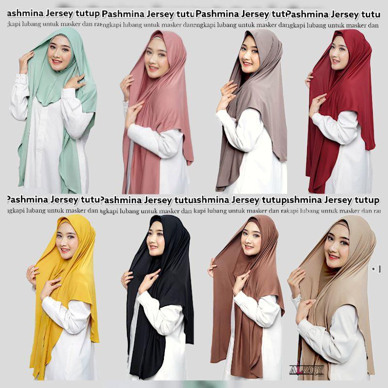 D»4E 𝐑𝐀𝐘𝐘𝐀𝐍𝐙 𝐇𝐈𝐉𝐀𝐁||Pashmina Inner Oval Jersey Menutup Leher||Pashmina Inner Oval Jersey J☎7W 8