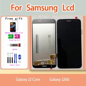 For Samsung Galaxy J2 Core J260 Lcd,Phone Touch Screen Replacement,Send Protective Film,Tools and glue,Cellphone Accessory Installation,Smartphone Device.