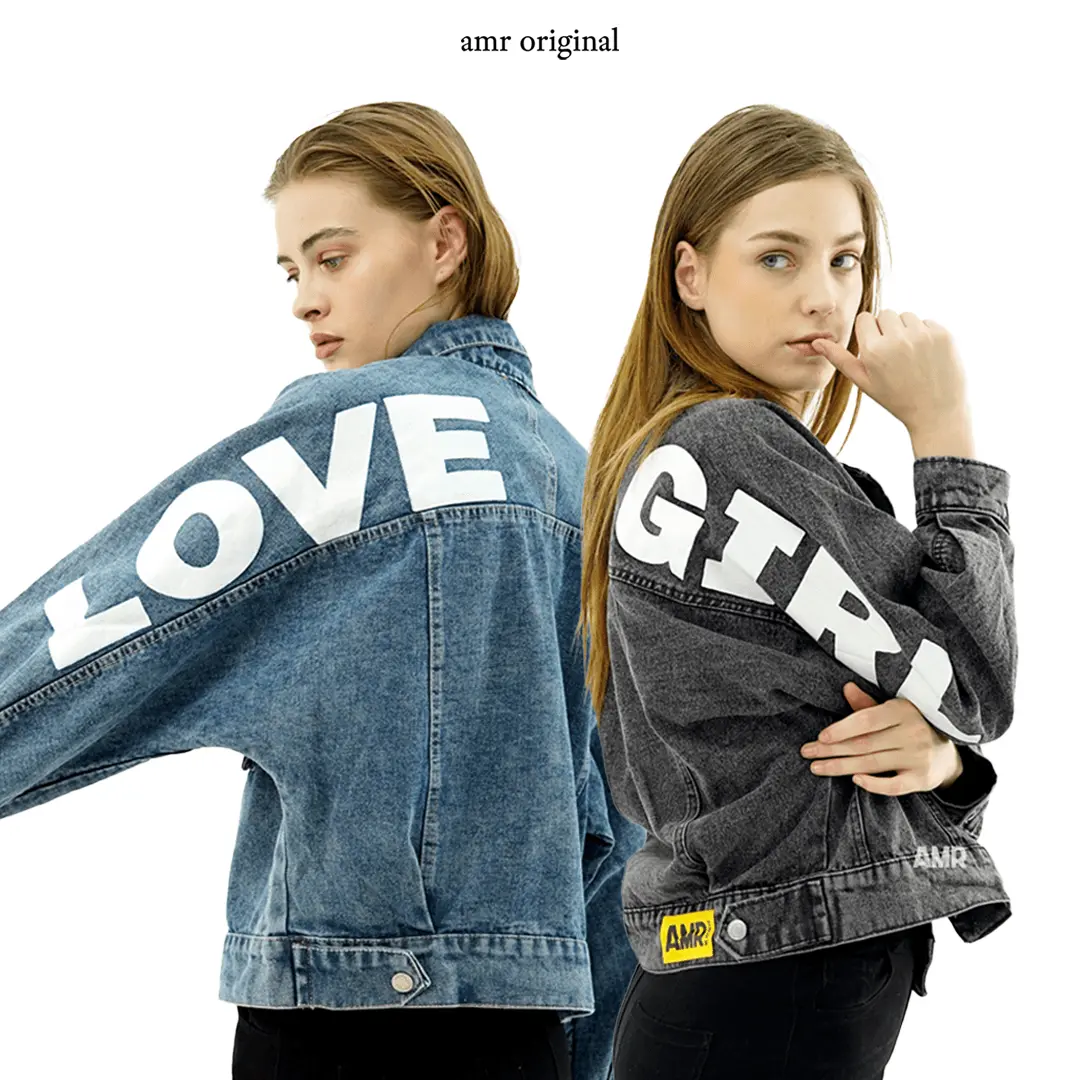 AMR Original - Love Girl 1857 - Jaket Jeans Overload Dream