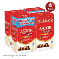 Gambar Paket 4 Box Wafer Astor Singles dari Mayora Kota Administrasi Jakarta Barat 2 Tokopedia