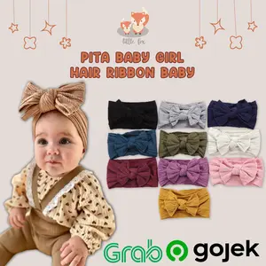 PITA BANDO BABY GIRL / BANDANA BAYI ANAK CEWEK / AKSESORIS RAMBUT LUCU PEREMPUAN
