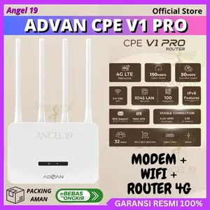 ADVAN CPE V1 PRO MODEM + WIFI + ROUTER 4G LTE [UNLOCK OPERATOR]