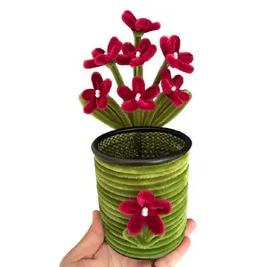 Tempat Pensil Pulpen Kawat Bulu Custom