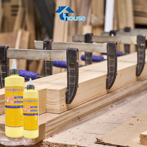 Keo sữa dán gỗ Tophouse Multibond A siêu dính, keo dán đa năng, nhanh khô, kháng nước, dán chuyên dụng cho các loại gỗ 2