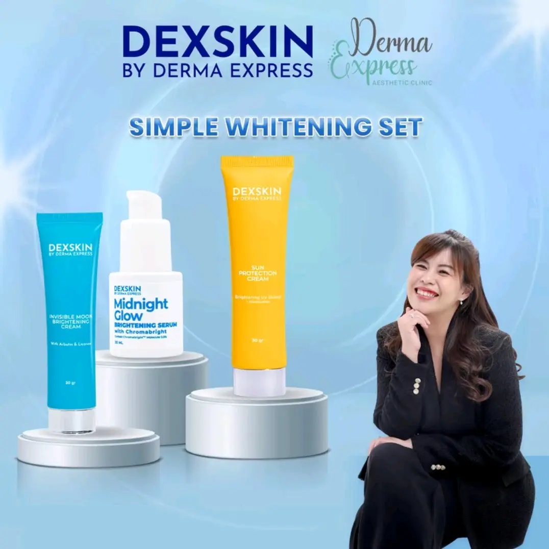 DexSkin Simple Brigtening Set Package / paket noda hitam