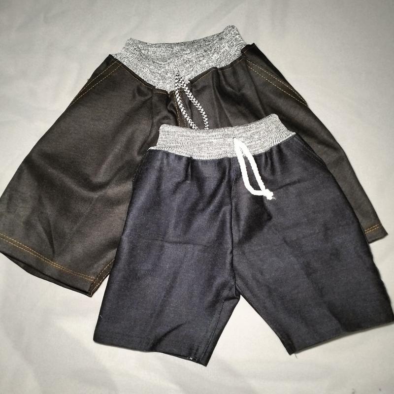 CELANA PENDEK ANAK BAHAN LEVIS JEANS RIP PINGGANG KARET//CELANA PENDEK ANAK 1