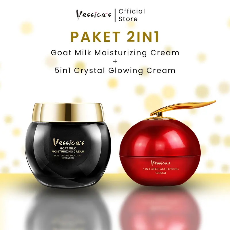 FYC - Yessica's Paket 2IN1 Crystal Glowing + Goat Milk Cream 2