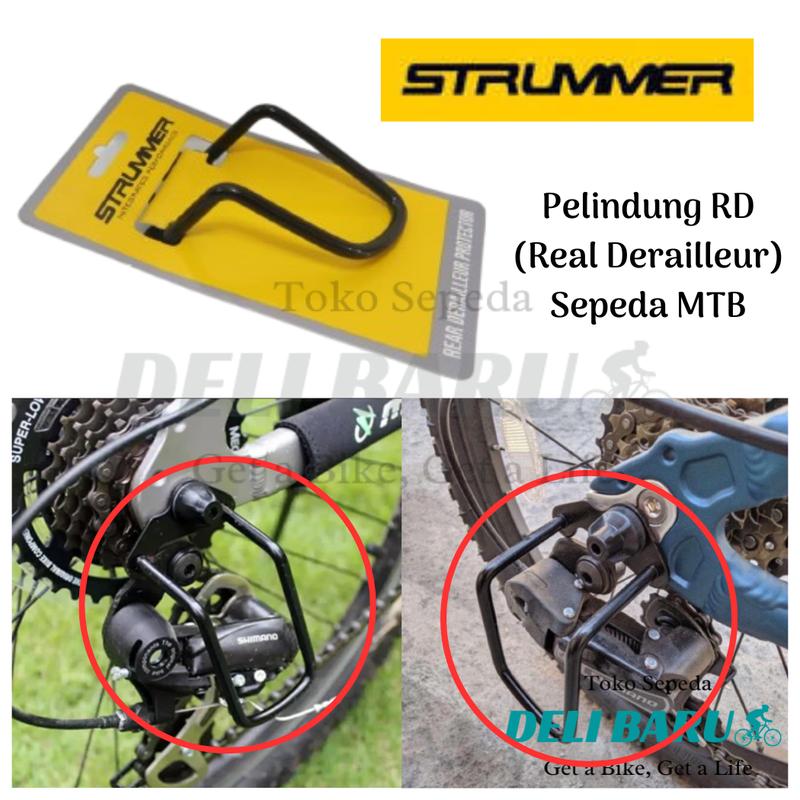 Product Introduction of Strummer Pelindung Pengaman RD Rear Derailleur Protector Operan Gigi Box Bamper Sepeda lipat MTB Roadbike 8