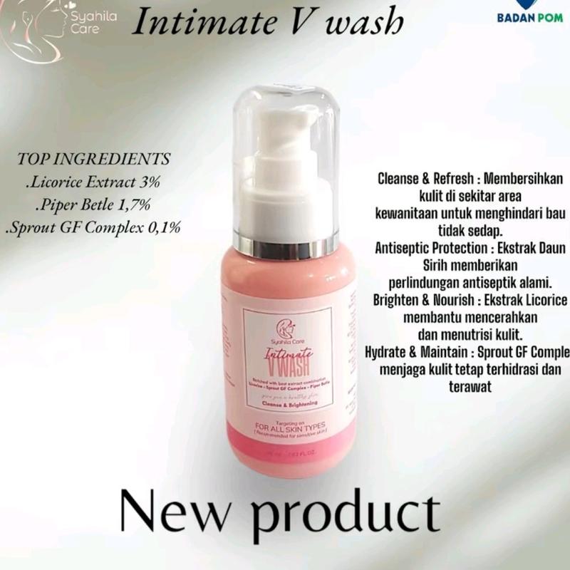 Intimate V Wash By Syahilacare Feminine Perawatan 1