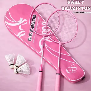 [Best Seller] COD Raket Bulu Tangkis Isi 2 pcs/raket badminton origin/ raket badminton/raket bulutangkis/raket original