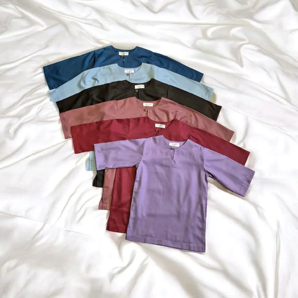 Kurta Kids Collection - 3 Quarter Sleeved Premium Cotton
