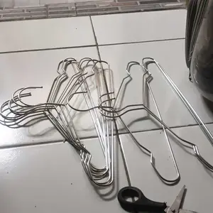 Gantungan Baju Stainless Tebal Baja 3 MM Karat Kuat Kokoh Original