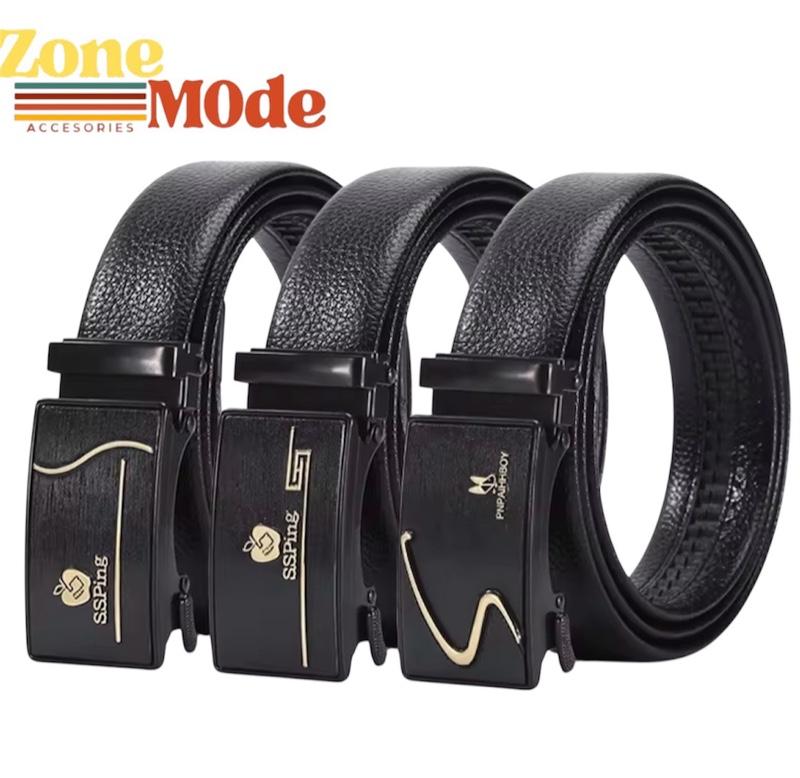 ikat pinggang pria elegan GESPER SABUK IKAT PINGGANG PRIA MODEL KEPALA GESPER MINIMALIS TALI GESPER DARI KULIT SITENTIS WARAN HITAM BAHAN TALI GEPLAYER KULIT SITENTIS KEPALA BESI ANTI KARAT PANJANG 120 cm / SABUK RESlETING /SABUK ANTI MALING