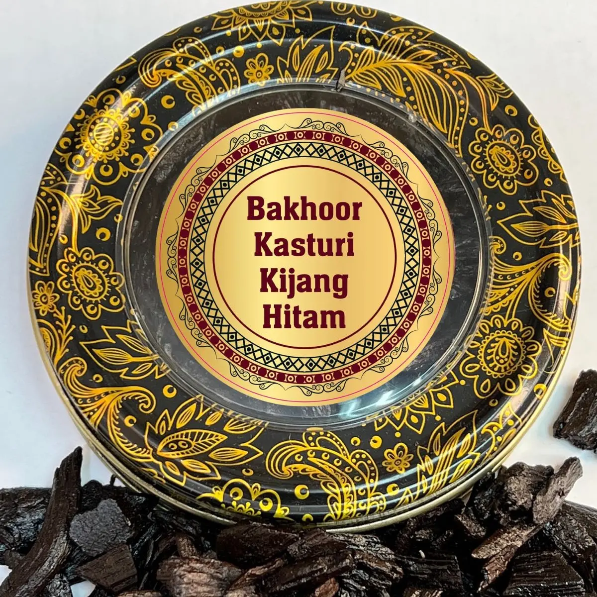 BAKHOOR KASTURI KIJANG HITAM  Scented Agarwoodchips  Room Freshener