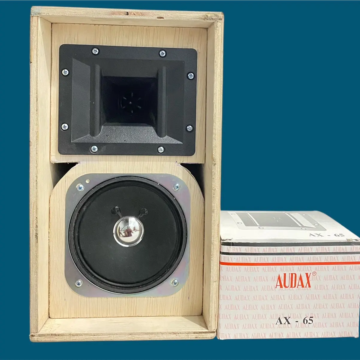 Paket line array siap bunyi(speaker ACR KSV 4” tweeter audax ax-65 original) Wireless