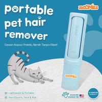 Gambar Zooomies Portable Pet Hair Remover – Alat Pembersih Bulu Hewan Portabel - Putih dari Zooomies Kota Administrasi Jakarta Timur 1 Tokopedia