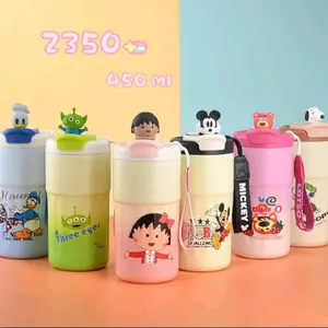 Termos Tumbler Anak Karakter Disney Stainless Steel 420ml