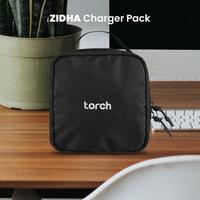 Gambar TORCH Zidha Pouch Charger Headset Handsfree Kabel Multifungsi Anti Noda - Black dari Torch Lembong Bdg Kota Bandung 2 Tokopedia