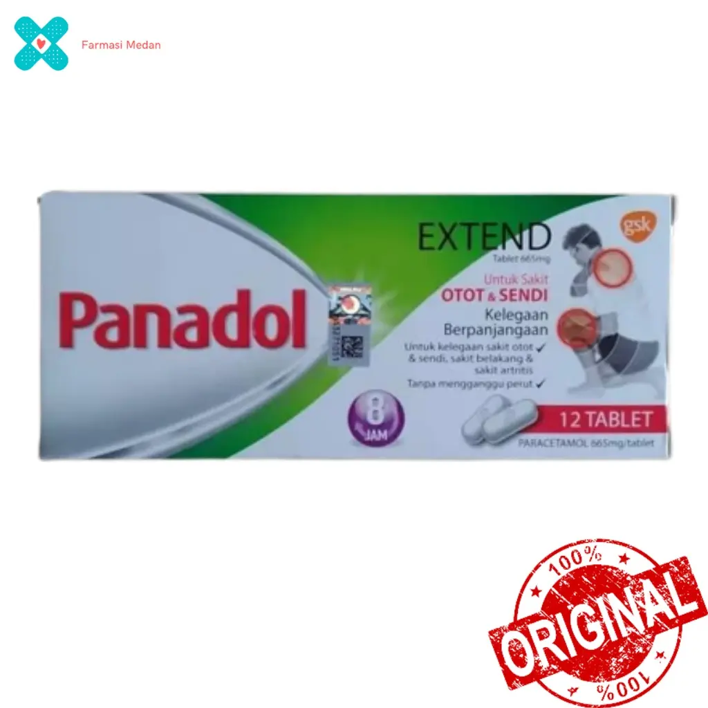 Ready Panadol Extend 12 Tablet  Original