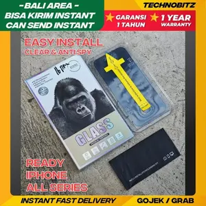 EASY INSTALL Superfit Tempered Glass Compatible For iPhone 6 Plus Anti Spy & Clear PREMIUM /Anti Gores For iPhone 16 Pro Max Plus /iPhone 15 Pro Max Plus /14 Pro Max Plus /13 Pro Max /12 Pro Max /11 Pro Max /X XS XR /8 7 6 Plus Screen Guard Protector