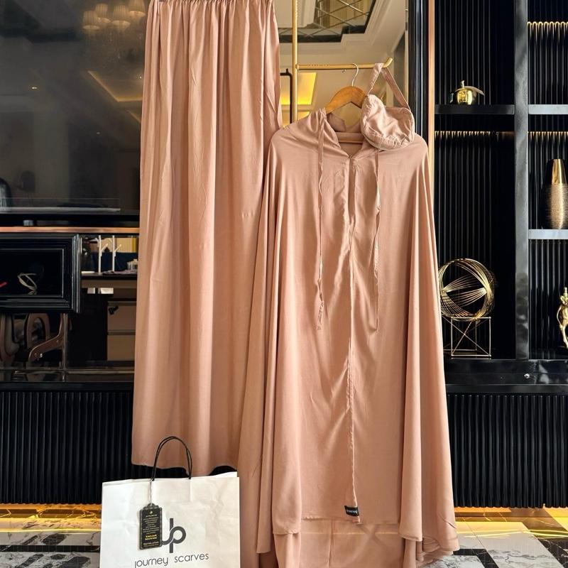 Mukena Daniella Journey Mukena Travel Polos Journey Dewasa Lebaran Mukena Muslim Nyaman 3