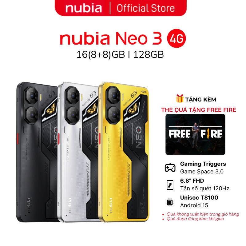   Hàng có sẵn  Điện thoại Gaming Nubia Neo 3 4G 8GB 128GB - Hàng Chính Hãng 